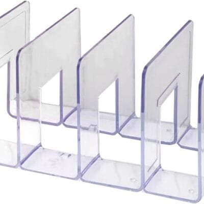 Organizador de Bolsa para Armário, Divisórias de Prateleira Transparentes, Divisor de Bolsa Empilhável, Separadores de Bolsa, Organizador de Armazenamento para Organização de (4