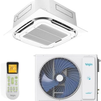 Ar-condicionado Split Cassete Inverter 18000 Btus Elgin Plus Só Frio Kdfi18c2na / Kdfe18c2ca / Kdzp01n2da 220v