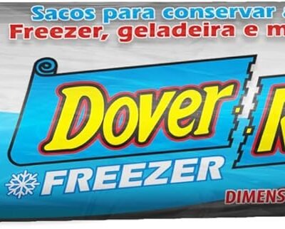 9 DIGITAL Saco Para Alimentos Freezer-Roll 5 Litros Transparente Rolo Com 50 Sacos Cada