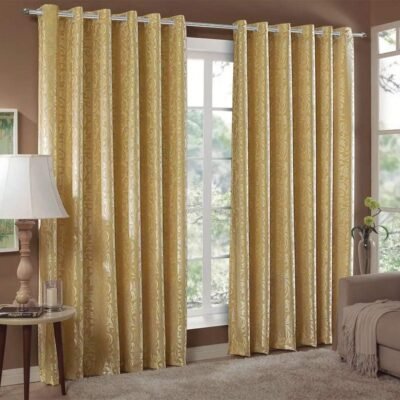 Cortina Jacquard 3,00 x 2,50 para sala/quarto | Admirare