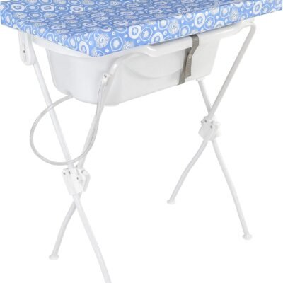 Tutti Baby Banheira Com Trocador Floripa Azul Essencial