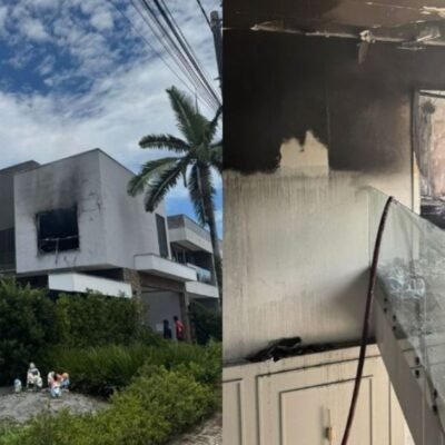 Drama em Balneário Camboriú: Romeno invade residência, assassina homem a tiros e provoca incêndio em busca de ex-companheira