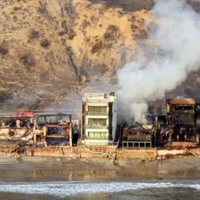 Impressionante mansão “sortuda” sobrevive a devastador incêndio em Los Angeles e atrai olhares curiosos!