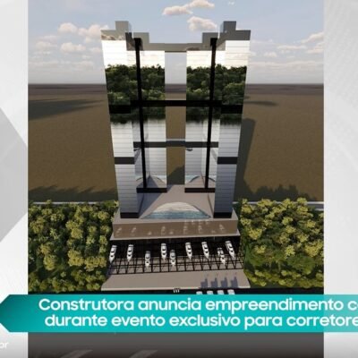 Novo Empreendimento Inovador: Construtora Apresenta Shopping Integrado em Evento Exclusivo para Corretores de Imóveis