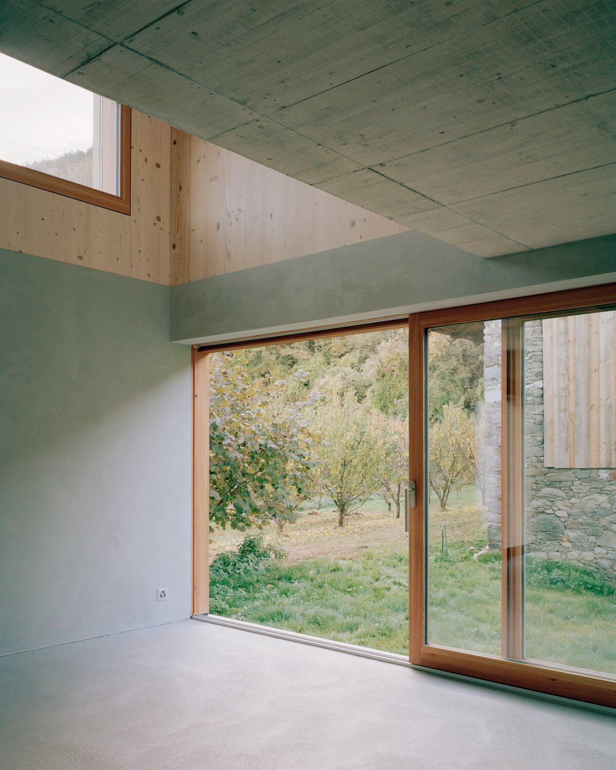 Casa Errante com vista para o bosque