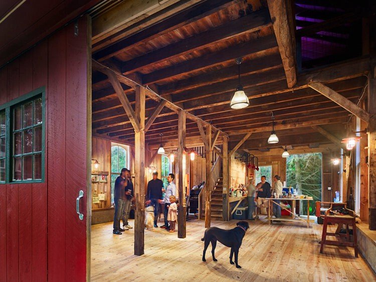 Beaverkill Barn - Interior