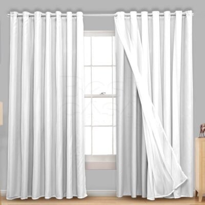 Blackout com Voil 2,30×1,30 (Branco Gelo)