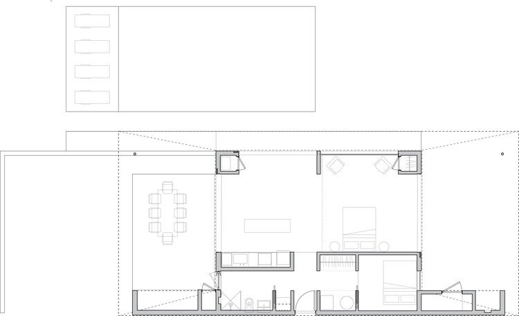 Leit House / Schwartz and Architecture - Planta Técnica