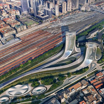 Zaha Hadid Architects divulga o plano vencedor para a transformação da zona industrial de Nápoles