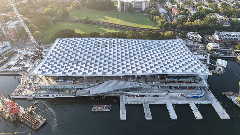 Construção do Mercado de Peixes de Sydney