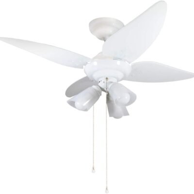 Ventilador Salvante 220V 4P, Tron, Branco