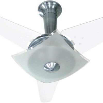 Ventilador Quadrimax 110/127V 3P, Tron, Branco/ Alumínio Escovado