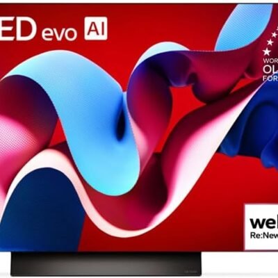 Smart TV 4K 65″ LG OLED evo OLED65C4 Processador α9 Ger7 AI Painel 144Hz Intensificador de Brilho Design Ultra Slim Dolby Vision Dolby Atmos