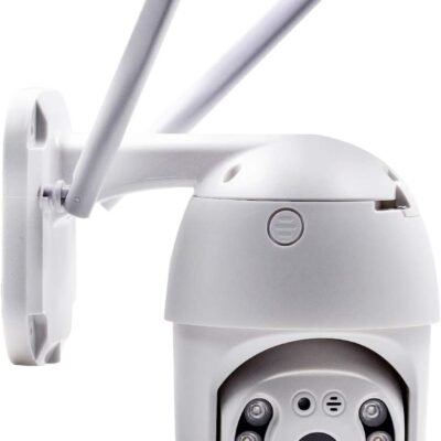 Haiz Câmera de Segurança Vigilância com Antena Ip66 Ptz Wifi Externa Speed Dome Icsee 5 mp HZ-A6