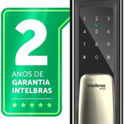 Fechadura Digital Intelbras FR 630 Preto