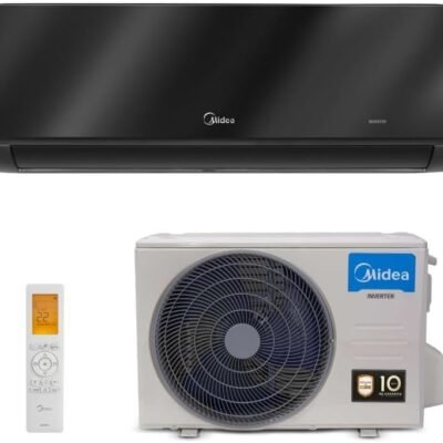 Ar Condicionado Split Inverter Hi Wall Springer Midea Xtreme Save Connect Black Edition 18000 Btus Quente/frio 42mgvqi18m5-220v