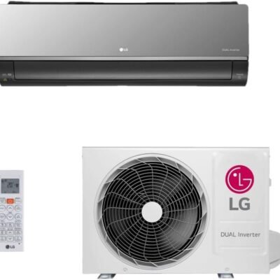 Ar-Condicionado Split HW LG Dual Inverter Voice Artcool UV Nano +AI 24.000 BTUs R-32 Quente/Frio 220V