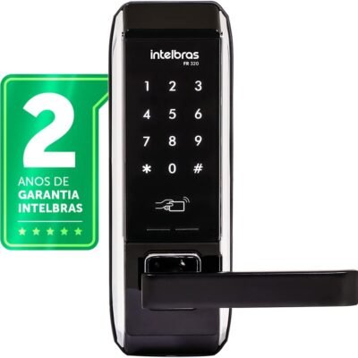 Fechadura Digital FR 320 Preto Intelbras