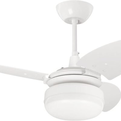 Ventilador de Teto Ventax Maresia 3 Pás LED Branco Frio 110v