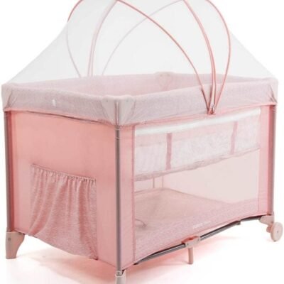 Cosco Kids, Berço Nanny, 0 a 18kg, Rosa Rajado
