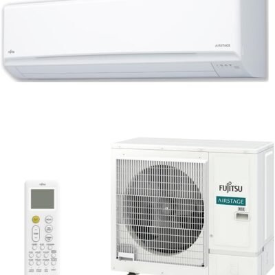 Ar Condicionado Split Hi Wall Fujitsu Inverter Airstage Premium 18.000 Btus Frio 220v R-32