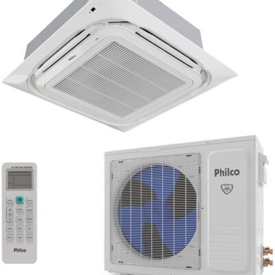 Ar-condicionado Split Inverter Cassete 24000 Btus Philco Eco Quente e Frio Pac24000icqfm16 220v