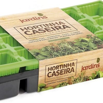 Sementeira Hortinha Caseira 15 Células Verde Nutriplan Única