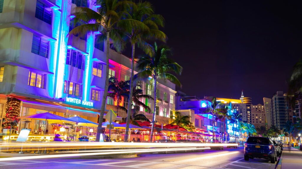 Ocean Drive em Miami