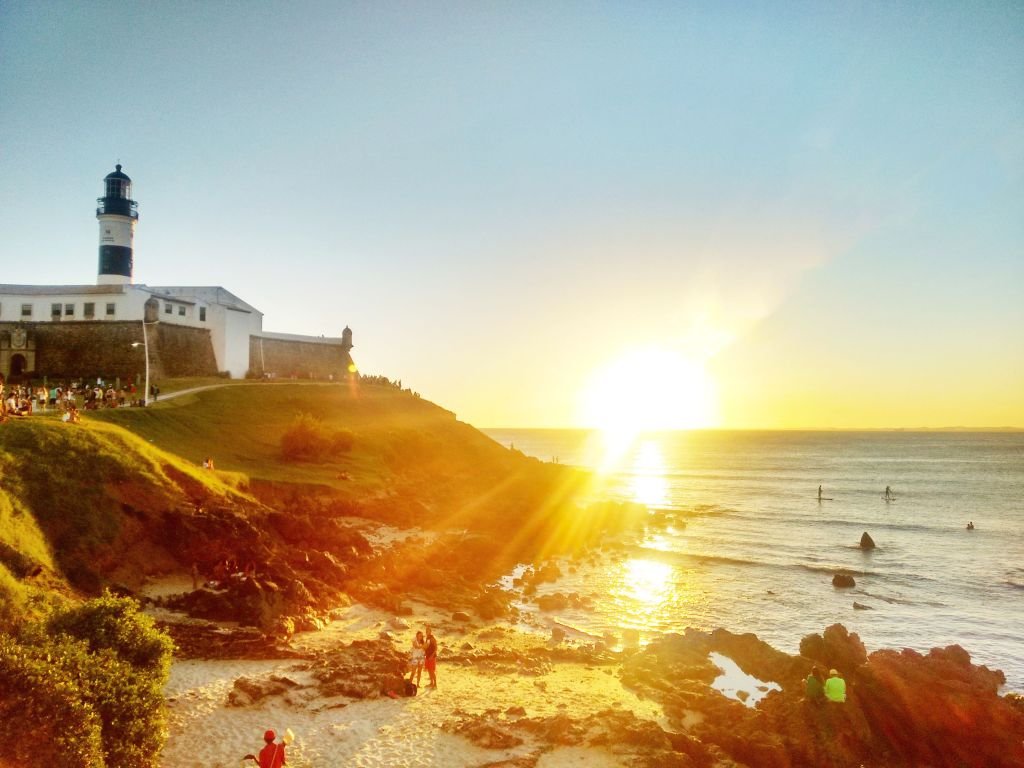 Farol da Barra, em Salvador, na Bahia