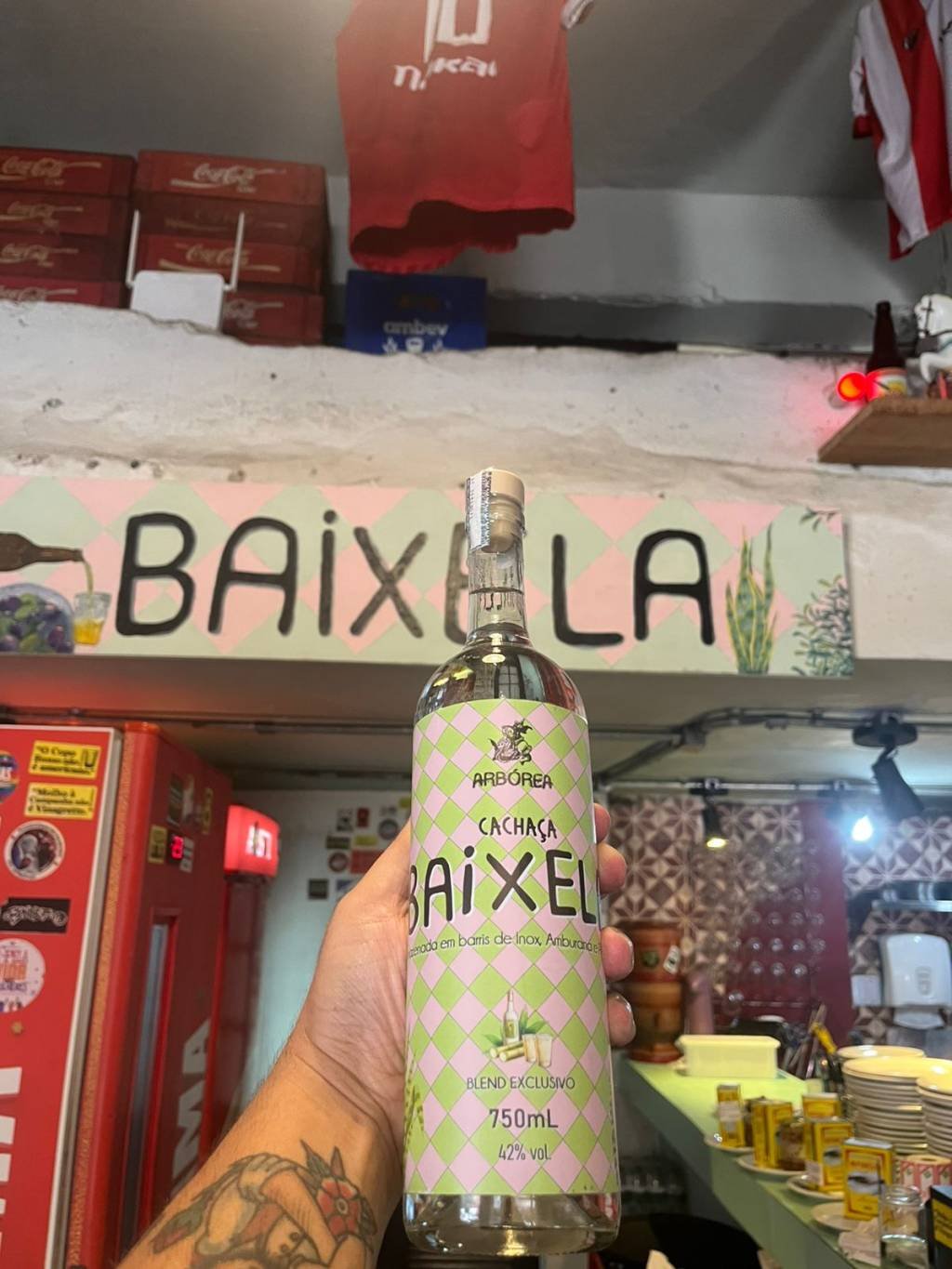 Baixela: cachaça da casa será tema de drinques exclusivos