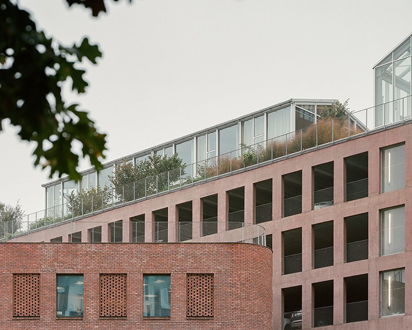 freia rooftop restaurant by raum integrates urban garden within greenhouse in nantes