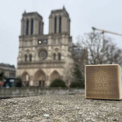 Possua uma Pedra Original da Fachada da Catedral de Notre-Dame em Paris