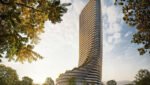 Torre “Cityzen” em terraços, projetada pelos arquitetos Zaha Hadid, será construída em Tbilisi, Geórgia.