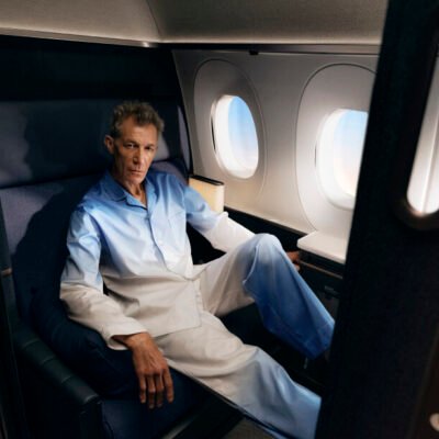 Moda de Primeira Classe: Jacquemus Cria Pijamas para a Air France e Sho Shibuya com a Lufthansa.