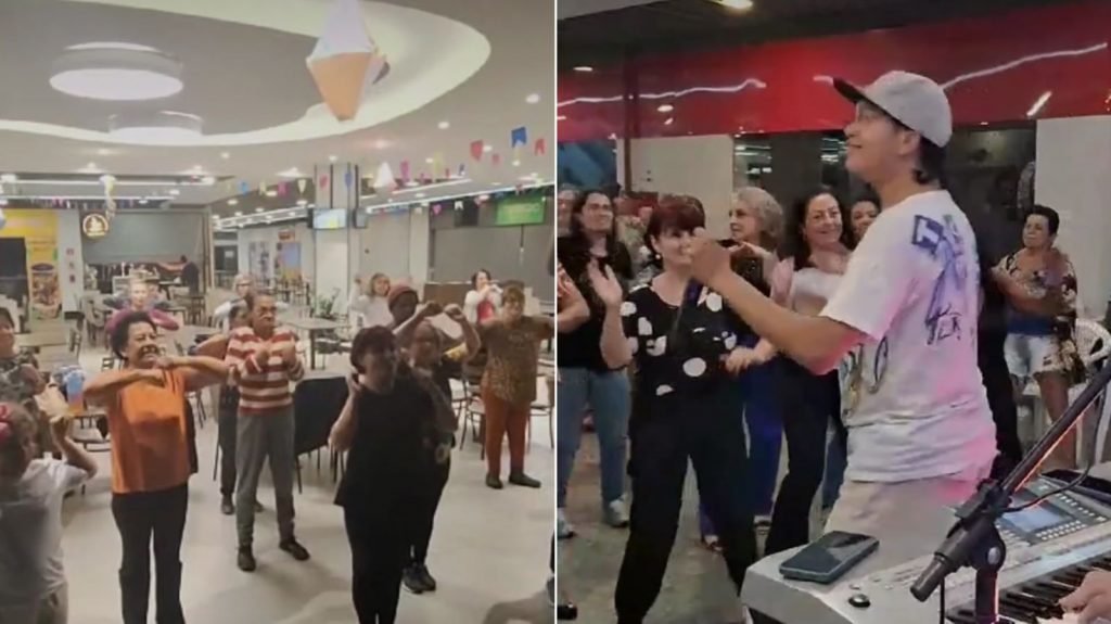 Dança no HiperShopping